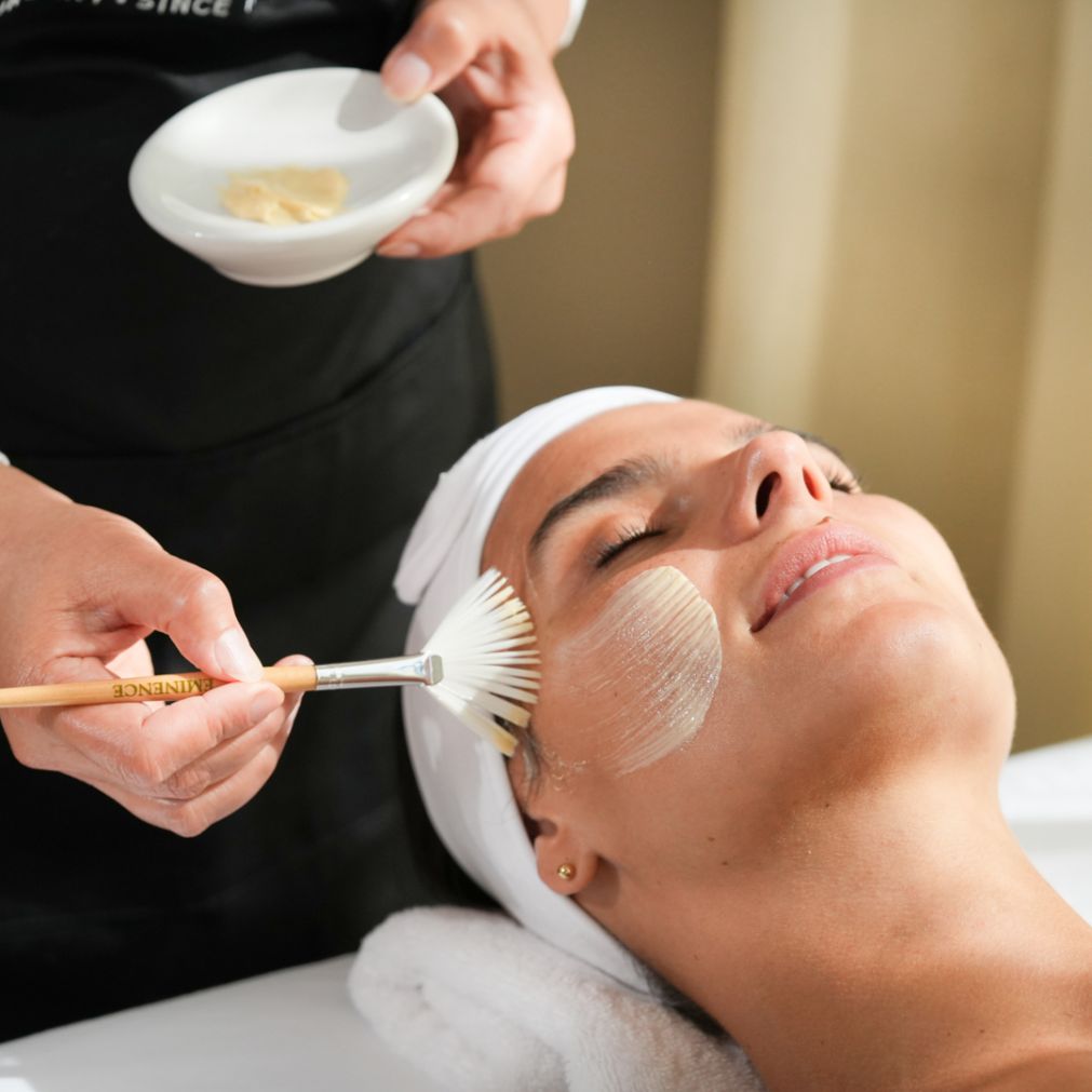 Organic facial treatment
